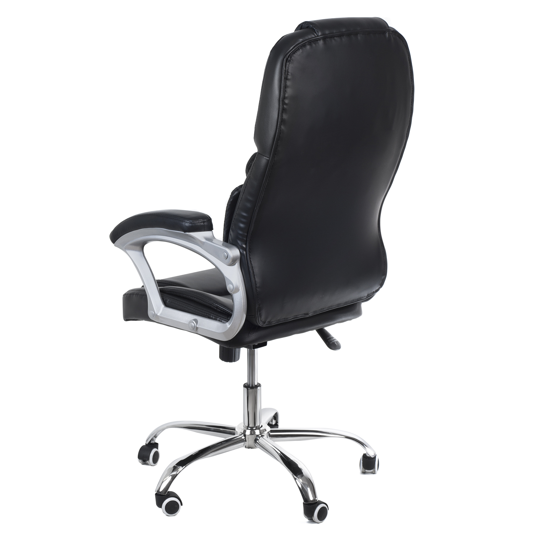 360 Swirvel Chaise de bureau Noir JR Knight Fauteuil de bureau pro Premium ergonomique simili cuir Maison et chaise de bureau à bascule et Lockin Fonction