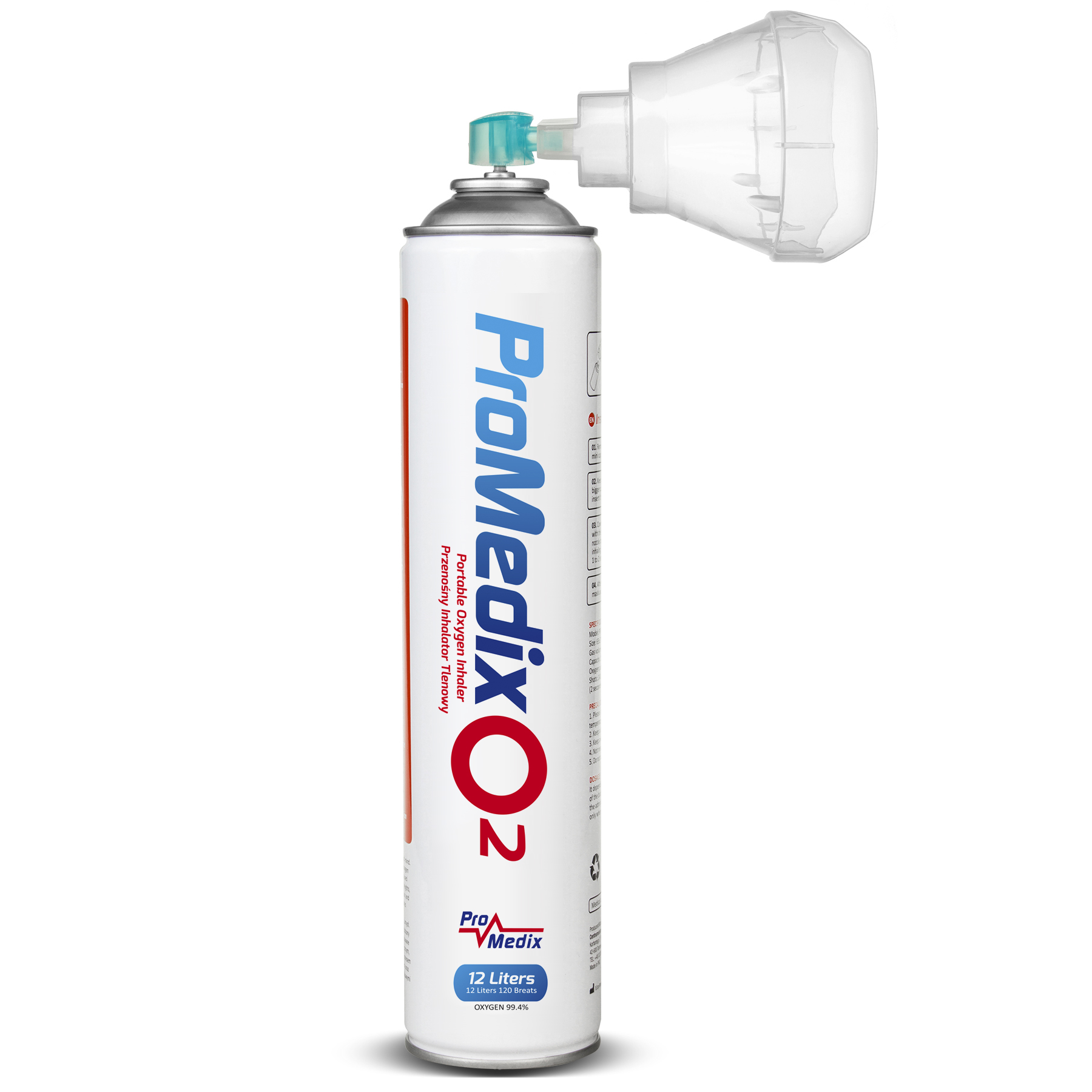 Ossigeno per inalazione al 99,4% Promedix  PR-994