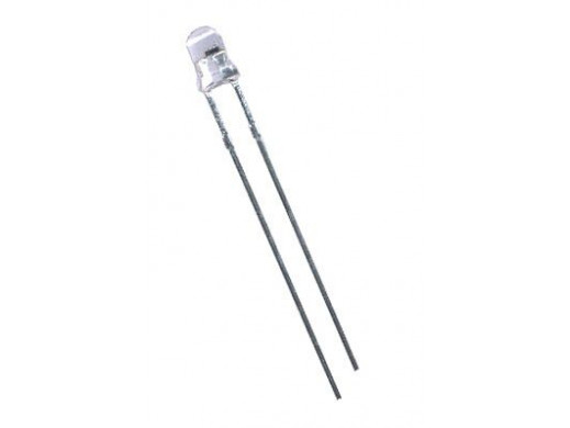 Dioda LED 3mm pomarańczowa 12V
