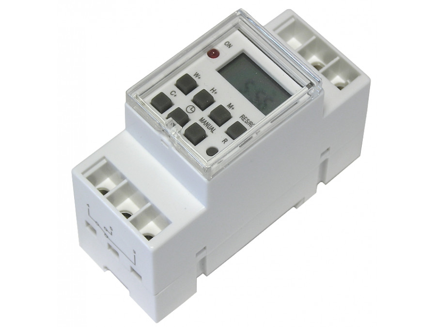 Timer cyfrowy TSGE2 na szynę DIN centrumelektroniki.pl