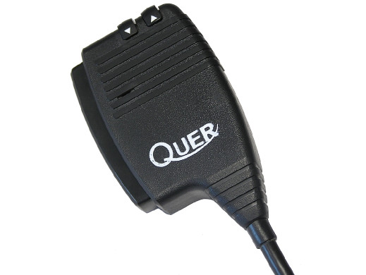 Mikrofon do CB Quer 5-din z przełącznikami breko