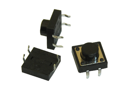 Mikroswitch Poziomy KW 12*12mm H-7mm TS-12 4 pin