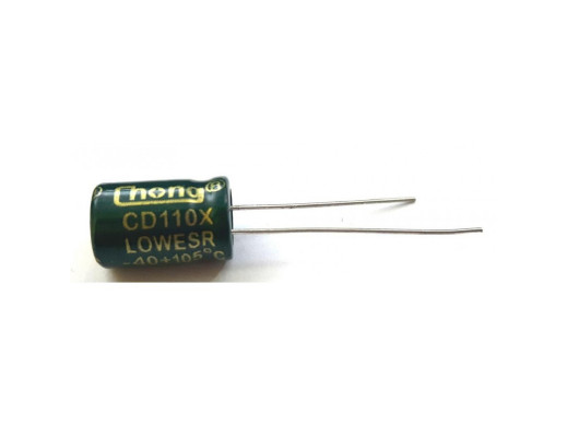 Kondensator elektrolityczny 100uF 25V 105C Low esr