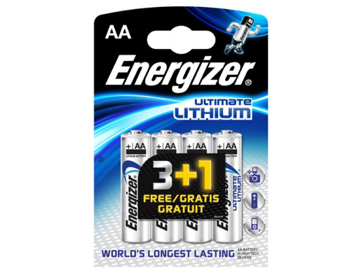 1x Bateria R-06 LR6 AA L91 1,5V Ultimate Lithium Energizer