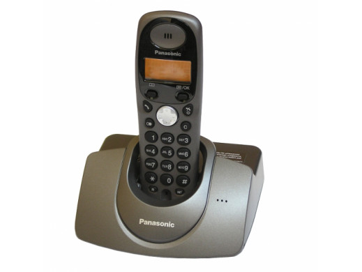 Telefon bezprzewodowy Panasonic KX-TG1100PDS srebrny