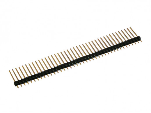 Złącze 114 komputerowe 1*40 pin h - 18mm goldpin raster 2,54mm