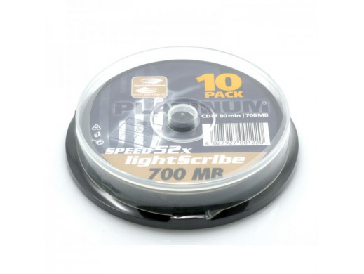 Płyta CD-R 700mb Lightscribe Platinum bez opakowania