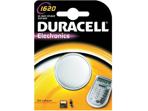 1x Bateria CR-1620 DL1620 CR1620 3V Duracell
