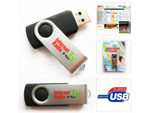 Odtwarzacz USB z internetowym radiem i tv