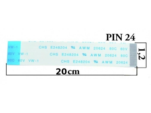 Taśma DVD 24pin szerokość 12mm długość 200mm