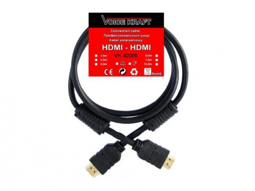 Przewód HDMI-HDMI 7m VoiceKraft