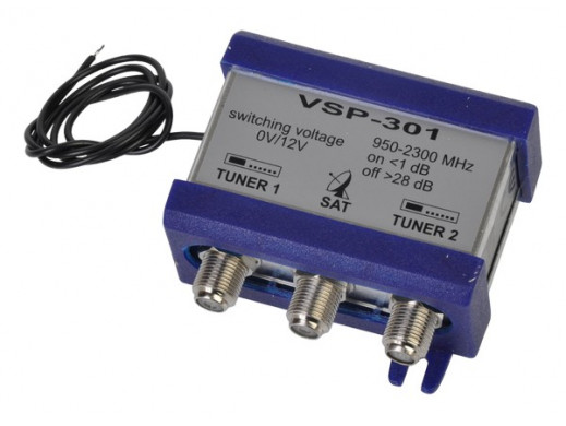 Przełącznik konwertera VSP-301 1 konwerter - 2 tunery