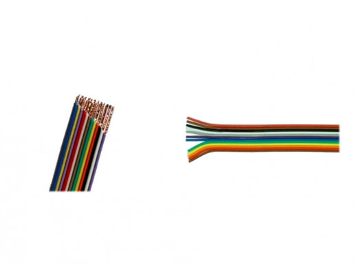 Kabel taśma 12*0,12mm kolor
