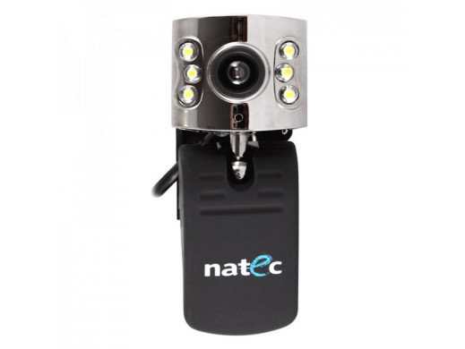 Kamera internetowa USB 1,3Mpx i słuchawki z mikrofonem Natec