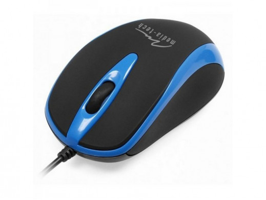 Mysz optyczna USB Media-Tech MT1091B - blue