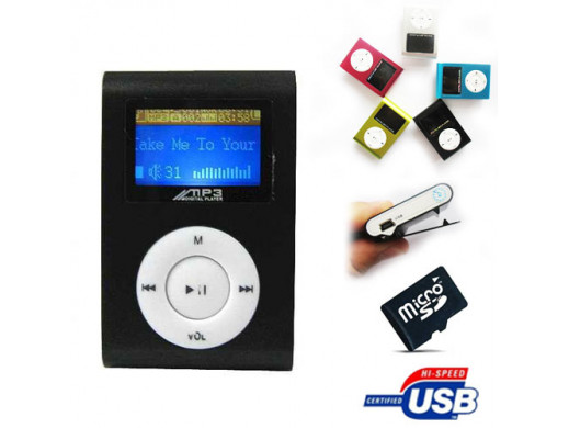 Odtwarzacz MP3 z czytnikiem kart MicroSD