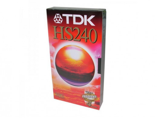Kaseta VHS HS240 TDK