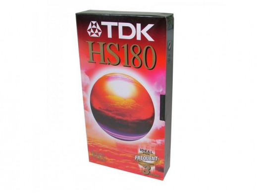 Kaseta VHS HS180 TDK