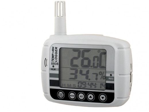 Rejestrator temperatury i wilgotności VZ8808
