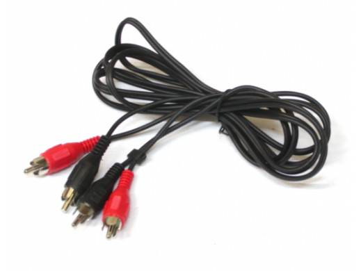 Przewód, kabel 2*2 cinch wtyk-wtyk 1,8m