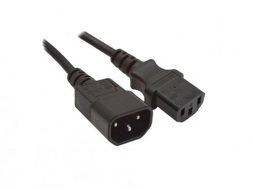 Przedłużacz AC komputerowy wtyk-gniazdo 3m AK-PC-07A Akyga