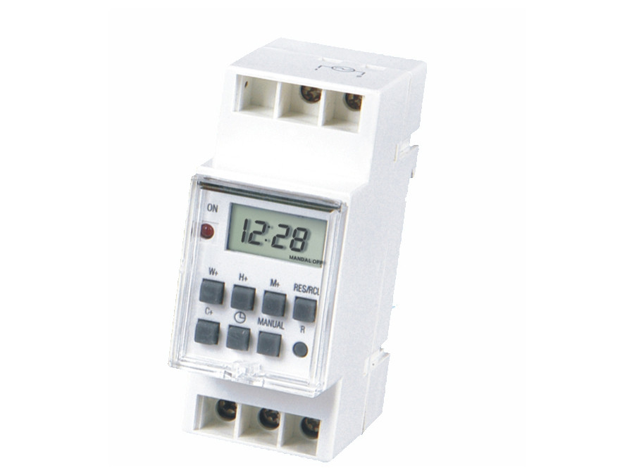 Timer cyfrowy TSGE2 na szynę DIN Bemko centrumelektroniki.pl