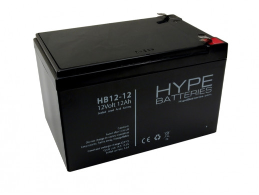 Akumulator żelowy 12V 12Ah Hype Batteries AGM