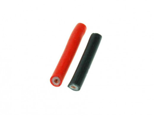 Kabel silikonowy 2,5mm2 Li2G czerwony Imax 36A