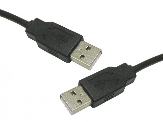 Przewód, kabel USB A-A wtyk-wtyk 1,0m