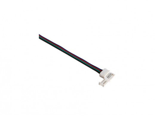 Złącze RGB do sznurów LED męskie z kablami