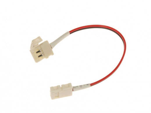 Złącze LED łącznik 2pin 8mm do sznurów LED z kablami 4A IP20