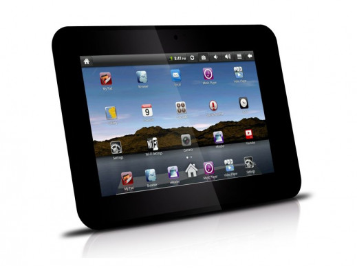 Tablet PC LCD 7" OV-TB-02, OS  Android 2.3, pamięć 512MB, Nand Flash 4GB, bateria 3000mAh Overmax