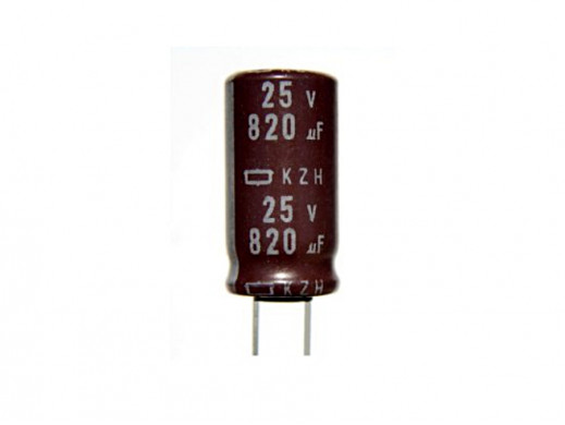 Kondensator elektrolityczny 820uF 25V 105c