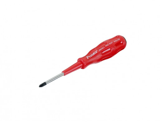 Wkrętak krzyżak PH2 100mm czerwony 9407B Proskit