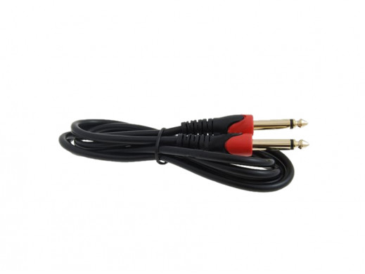 Przewód, kabel jack 6,3mm wtyk-wtyk mono 1,5m MK45 Vitalco