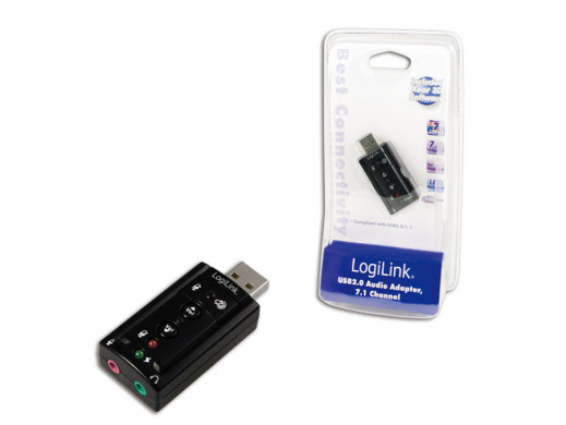 Karta dźwiękowa na USB Stereo Virtual 7.1 Logilink