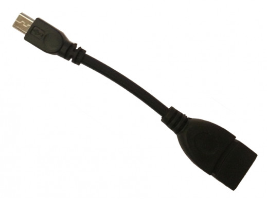 Adapter micro USB gniazdo USB OTG na przewodzie
