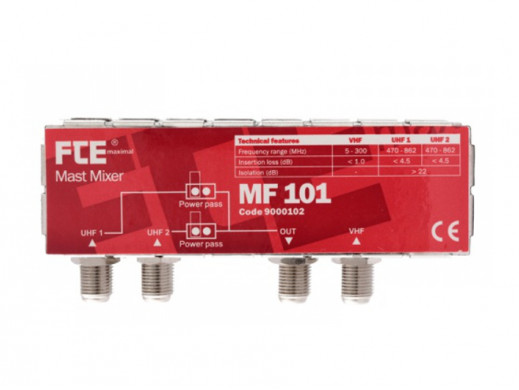 Zwrotnica Antenowa MF101 UHF-UHF-VHF FTE