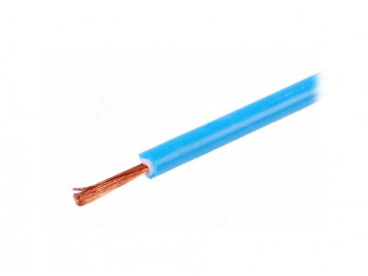 Kabel silikonowy 1mm2 Li2G-1 niebieski Imax 20A
