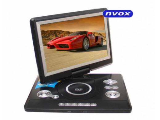 Przenośny odtwarzacz DVD LCD 12.5" z tunerem NVOX