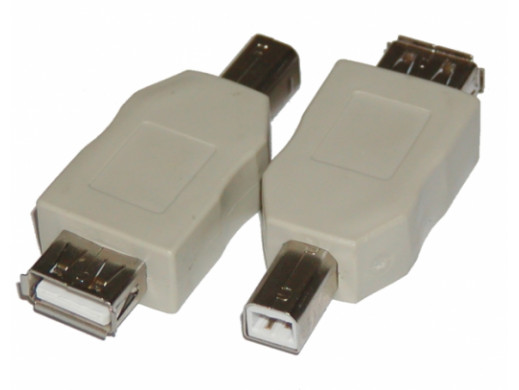 Adaptor gniazdo USB A - wtyk USB B