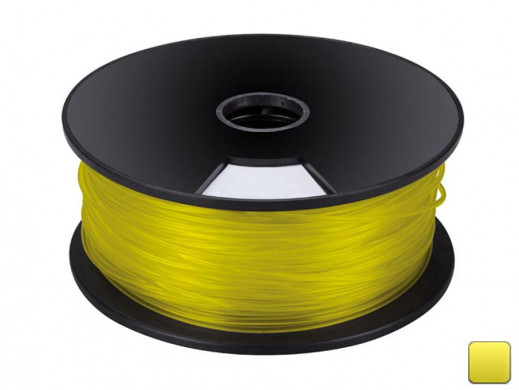 Przewód PLA 3mm do drukarki 3D żółty
