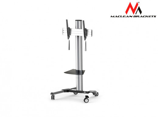 Profesjonalny stand wózek do telewizora na kółkach Maclean MC-620 max 55kg max 600x400