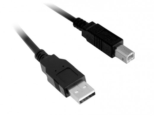 Przewód, kabel USB wtyk A wtyk B 1,8M do drukarki Seven