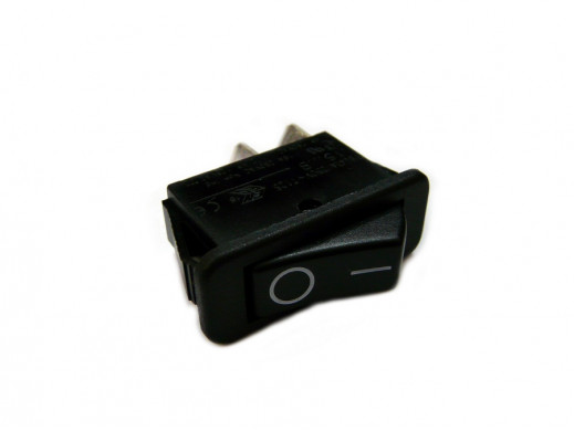Przełącznik klawiszowy wąski 2poz 2pin 16A 250V C1500ABBB