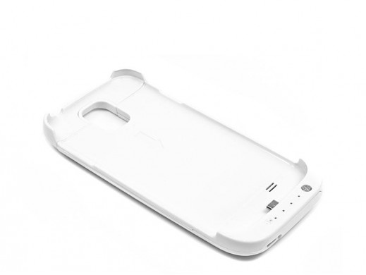 Bateria zewnętrzna do Samsung I9500 S4 biała