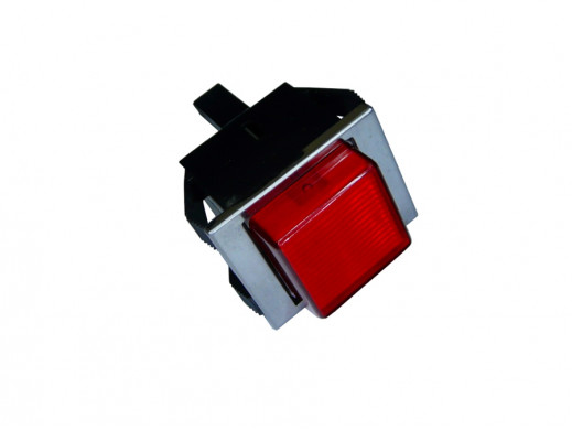 Przełącznik wciskowy podświetlany VS5611 on-off 3pin czerwony