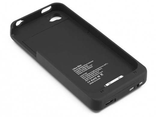Bateria zewnętrzna do Apple iPhone 4/4S czarna