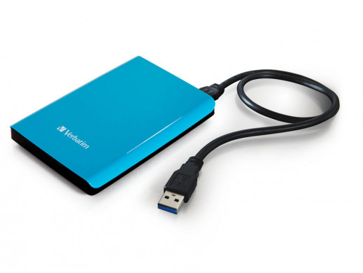 Dysk zewnętrzny 500GB USB 3.0 2,5" Verbatim blue