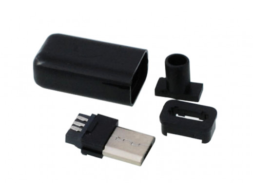 Wtyk micro USB typ B na kabel